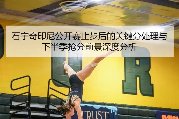 石宇奇印尼公开赛止步后的关键分处理与下半季抢分前景深度分析